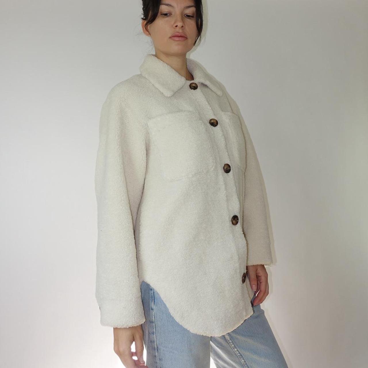 Rails Women's Shacket Jacket - Cream/White - S – … - image 5