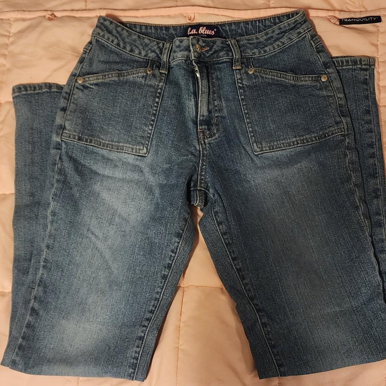 Vintage L.A. Blues Stretch Jeans Womens Size 8... - Depop