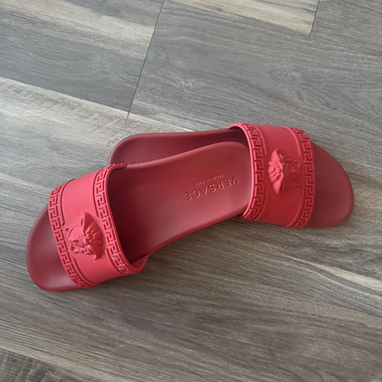 Versace Men's Slides - Red - US 9 – Versace Slide… - image 2