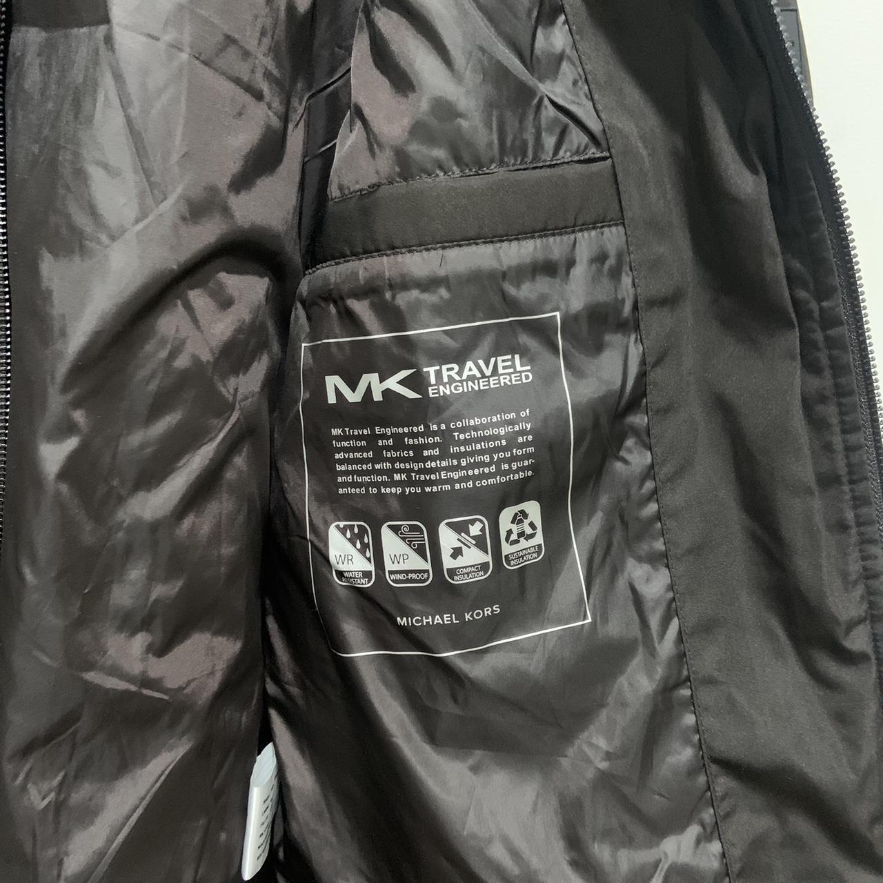 Michael Kors mens medium bomber jacket Dark. Depop