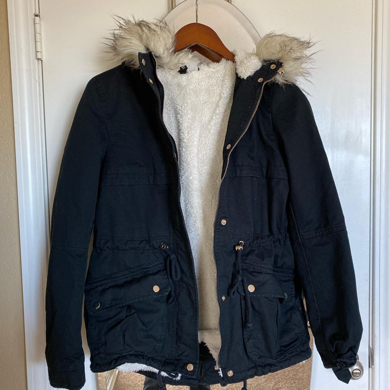 Hm pile clearance lined parka