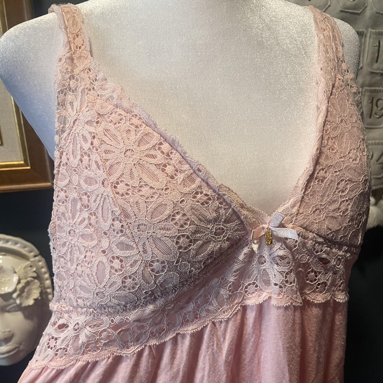 Cute light pink lace babydoll Daisy Fuentes Size... - Depop