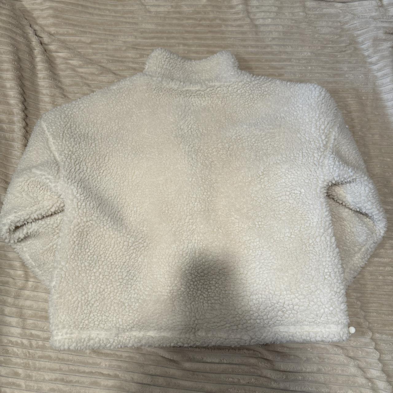 FABLETICS Nelly Mixed Media Half Zip Sherpa Pullover - Depop