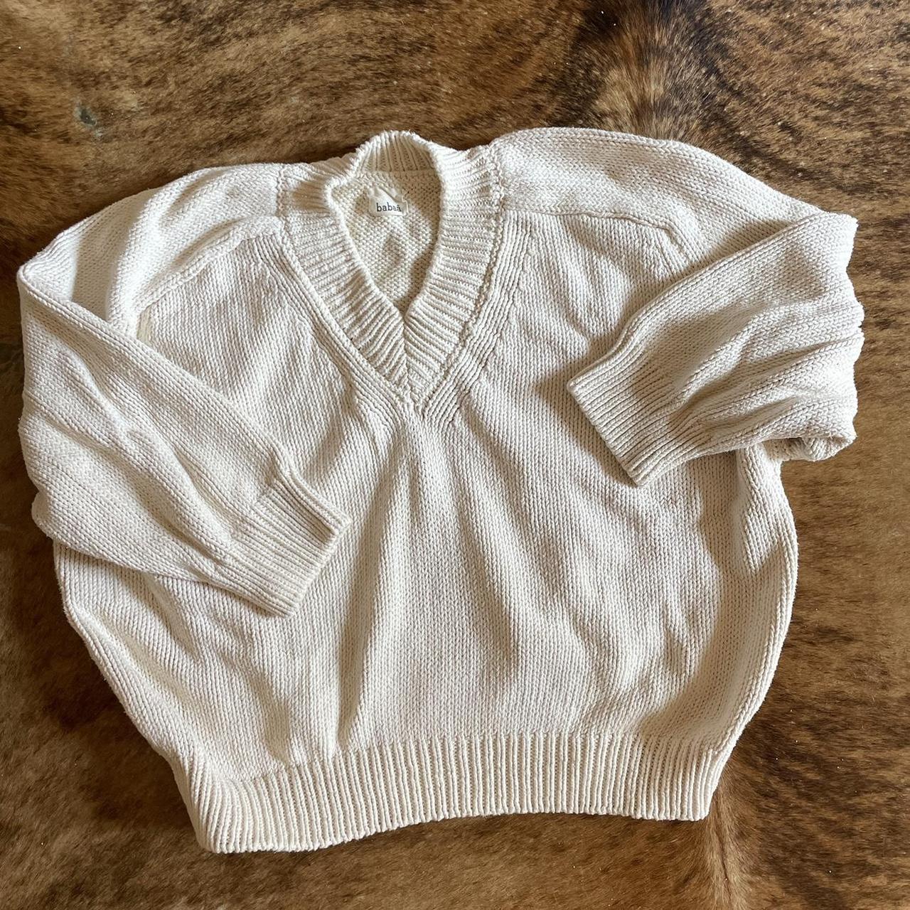 Babaa cotton jumper no. 22 in natural. Sold out...