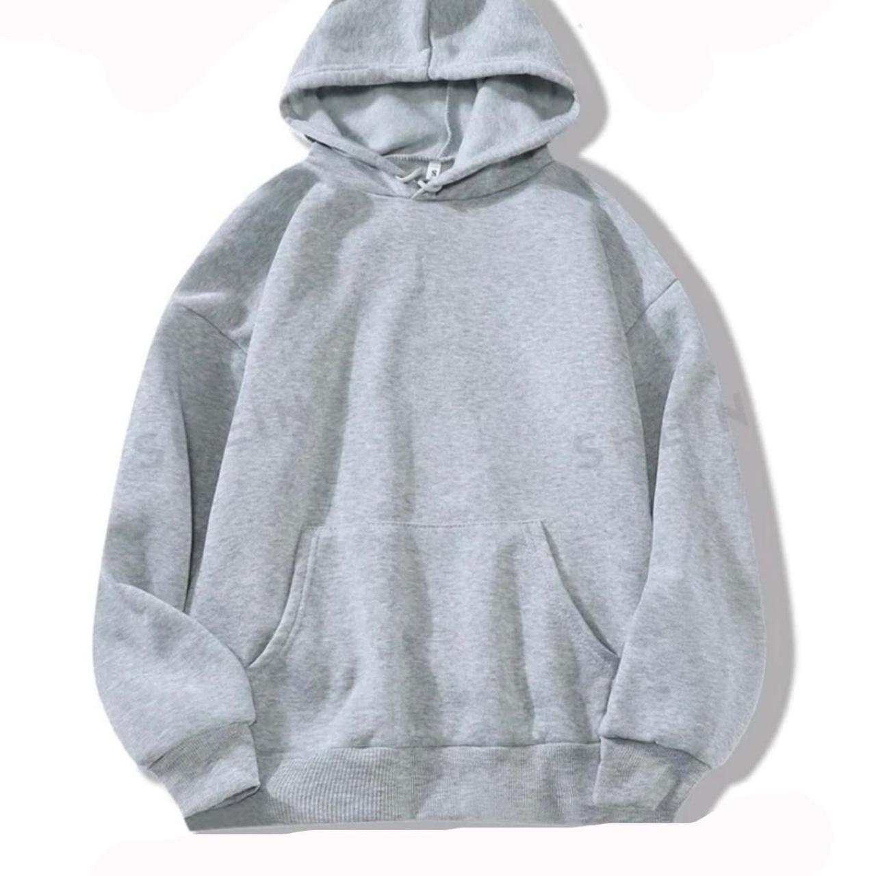 selling grey hoodie brand new never worn as too small - Depop