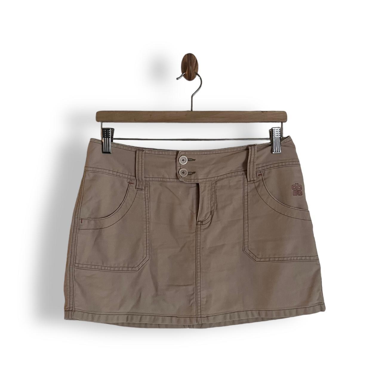 Khaki skirt womens outlet 00