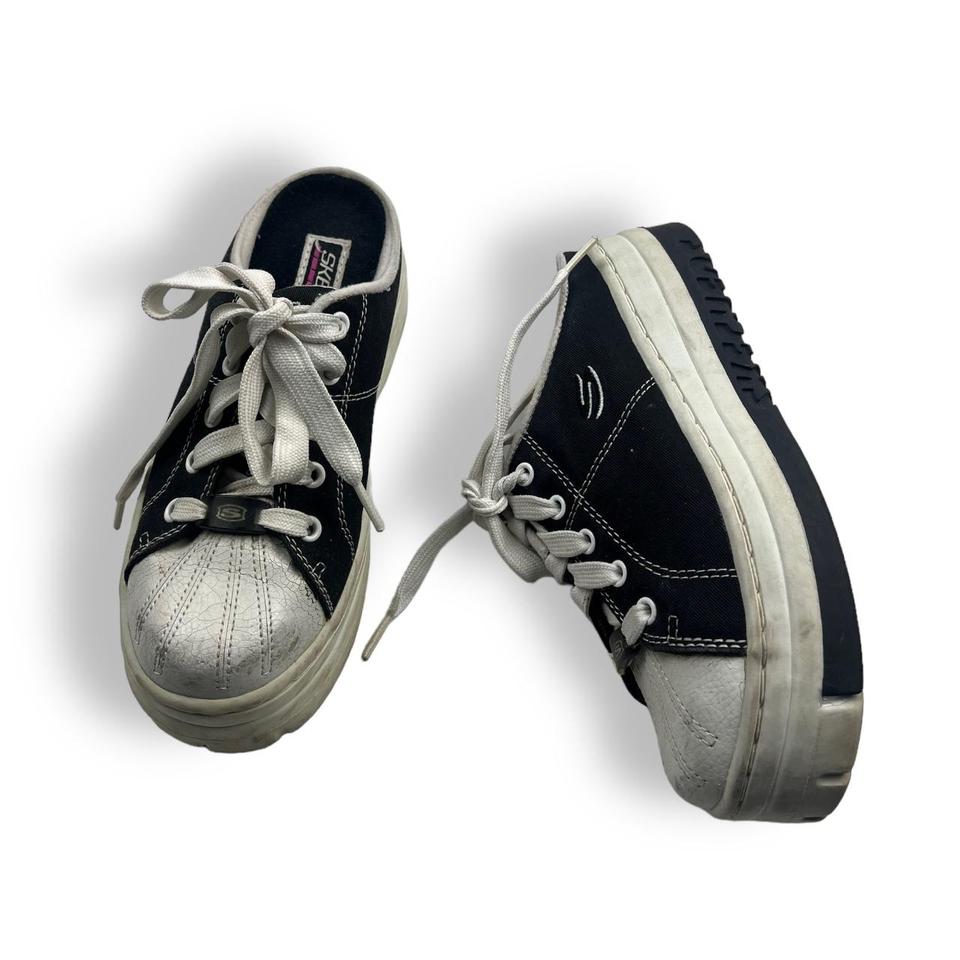 Vintage Platform Skechers Slip On Sneakers in size - Depop