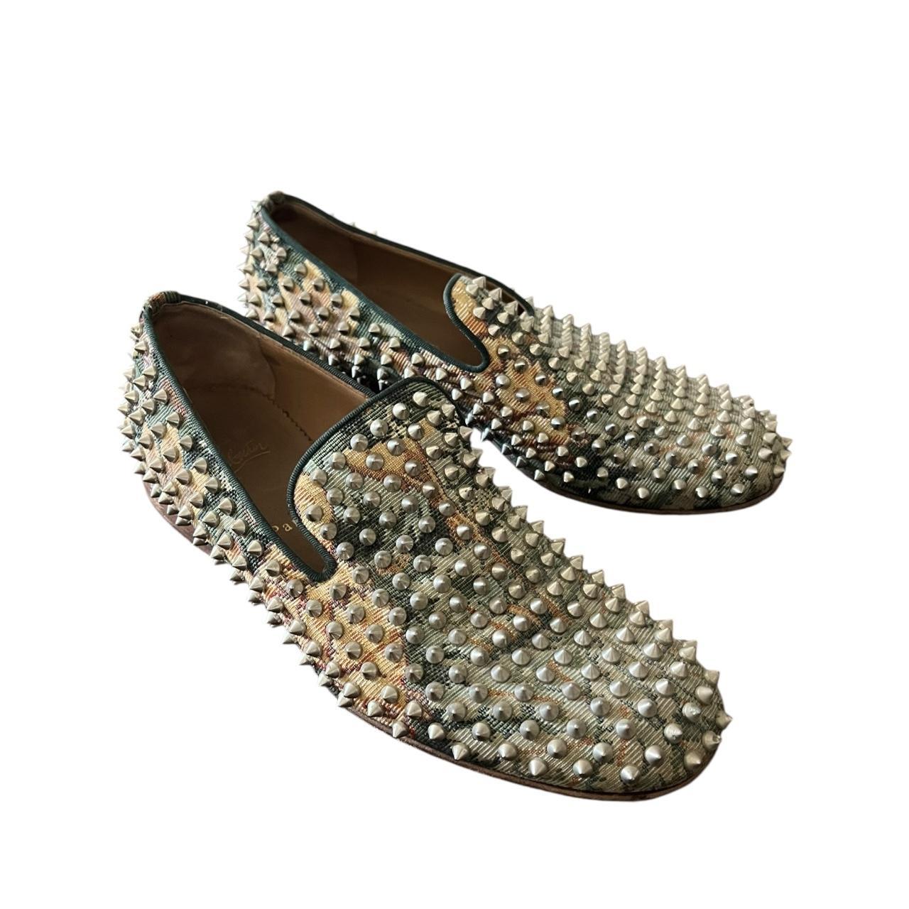 Christian Louboutin Sneakers. Missing 3 spikes on | Depop