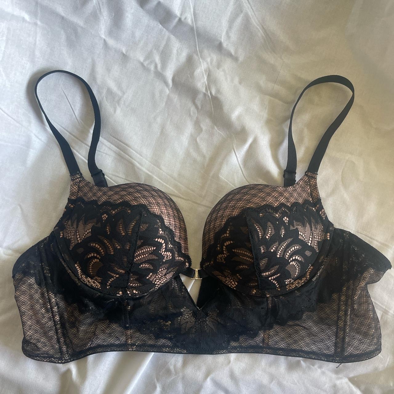 Adore Me Bralette (has makeup stain in the inner... - Depop