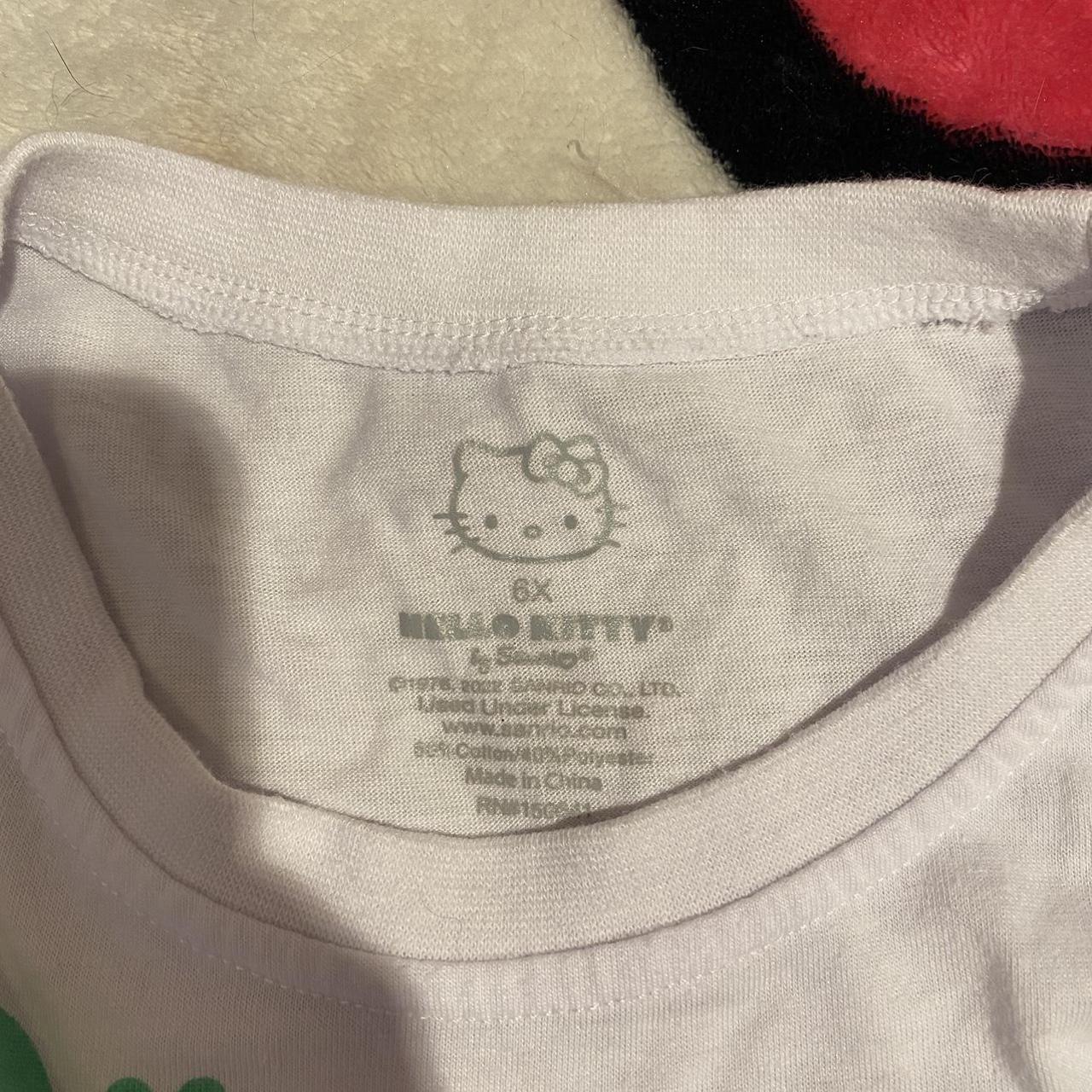 hello kitty baby tee 🎀 would best fit an xs, or an... - Depop