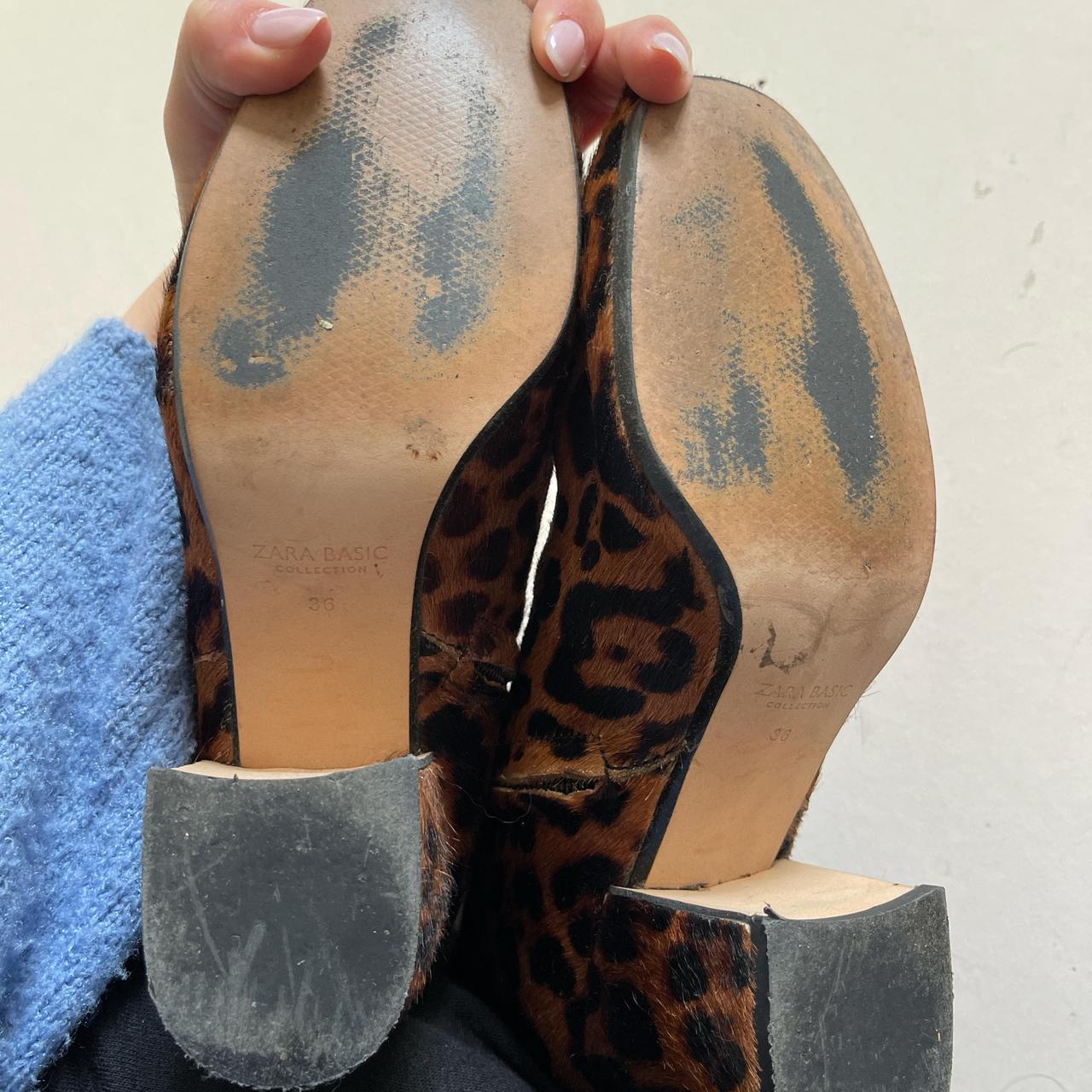 Print Ankle Zara Bottines Leopard Zara Leopard Print Ankle Boots