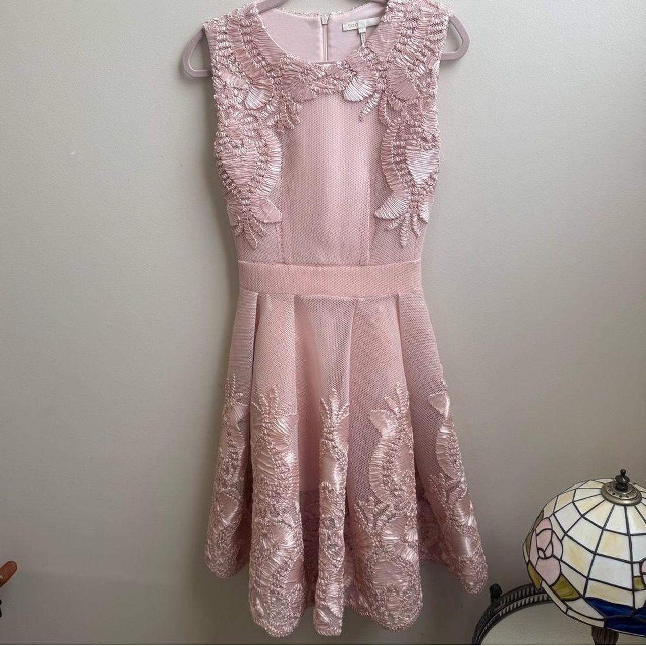 Maje Women's Party Dress Pink S – MAJE pink Reason Embroidered