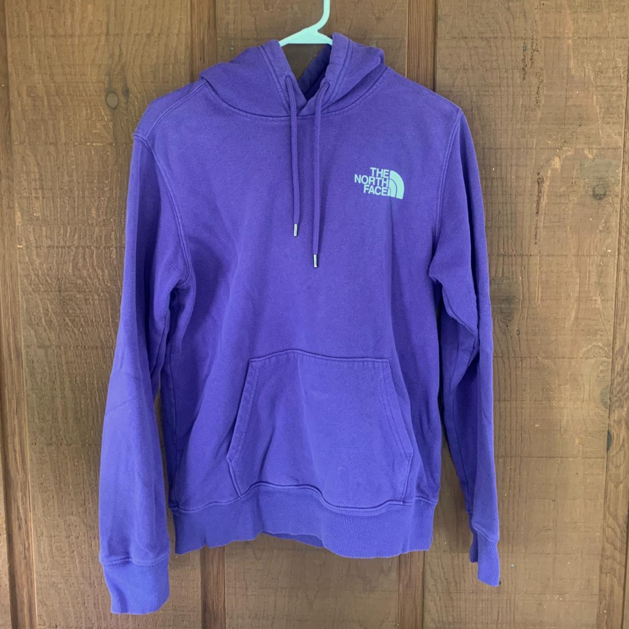 The north best sale face purple sweatshirt