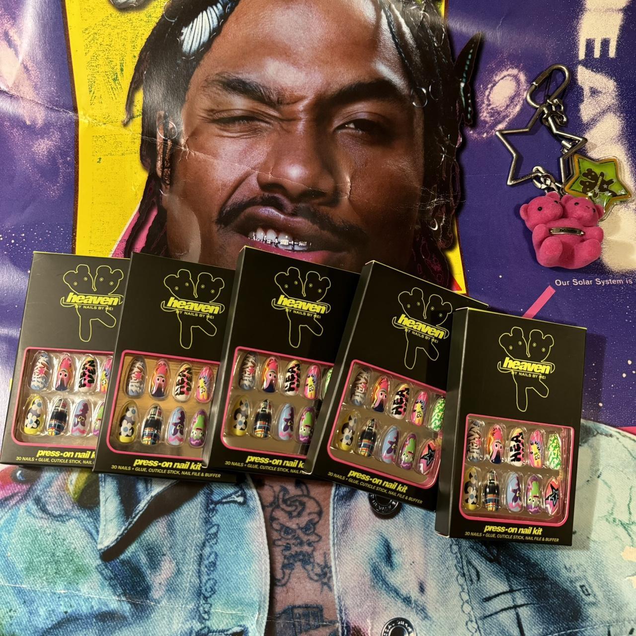 Heaven by Marc jacobs press on nail kit super iconic | Depop