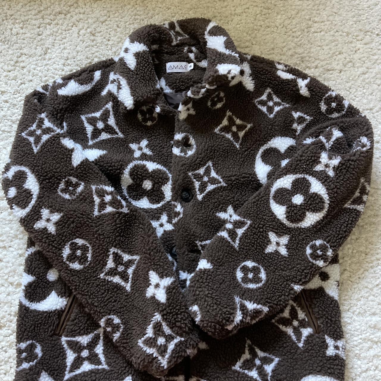 Louis Vuitton LV Monogram Fleece Jacket