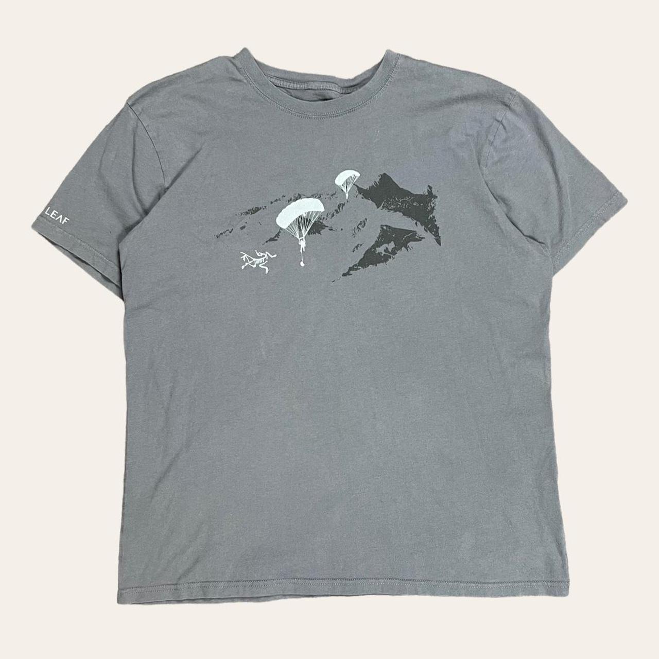 Arc'teryx Men's Grey T-shirt | Depop