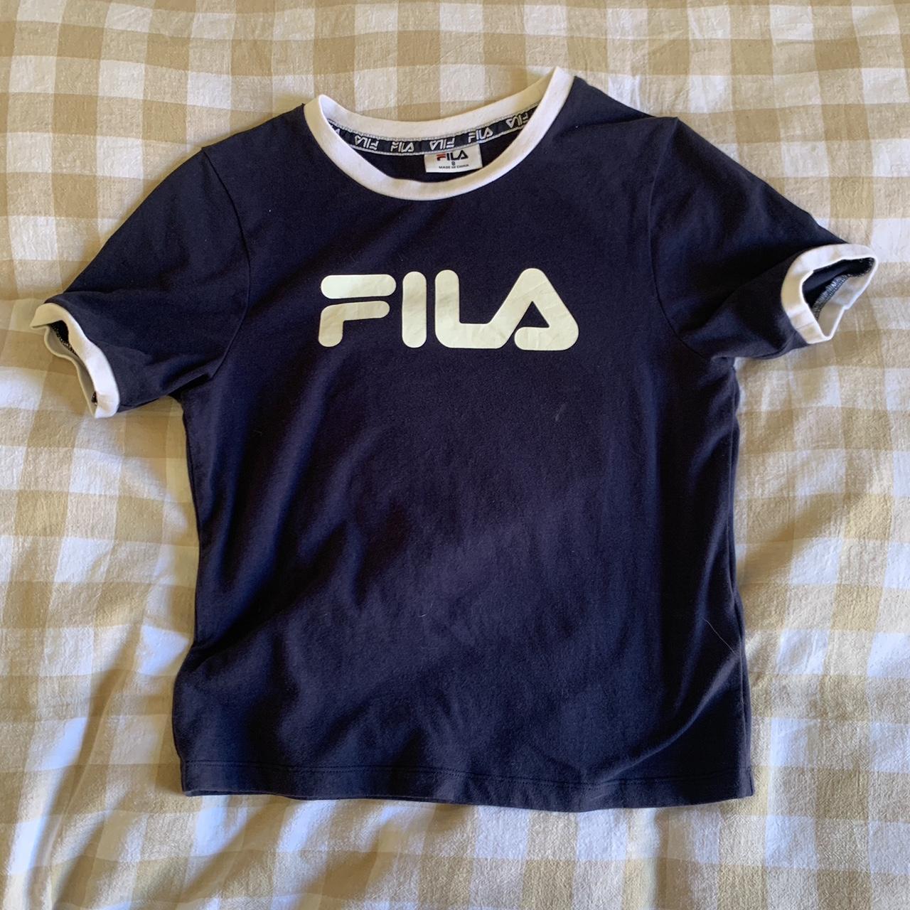 🦋🦋🦋 AUTHENTIC FILA 90’s BABY TEE 🦋🦋🦋 Super cute and... - Depop