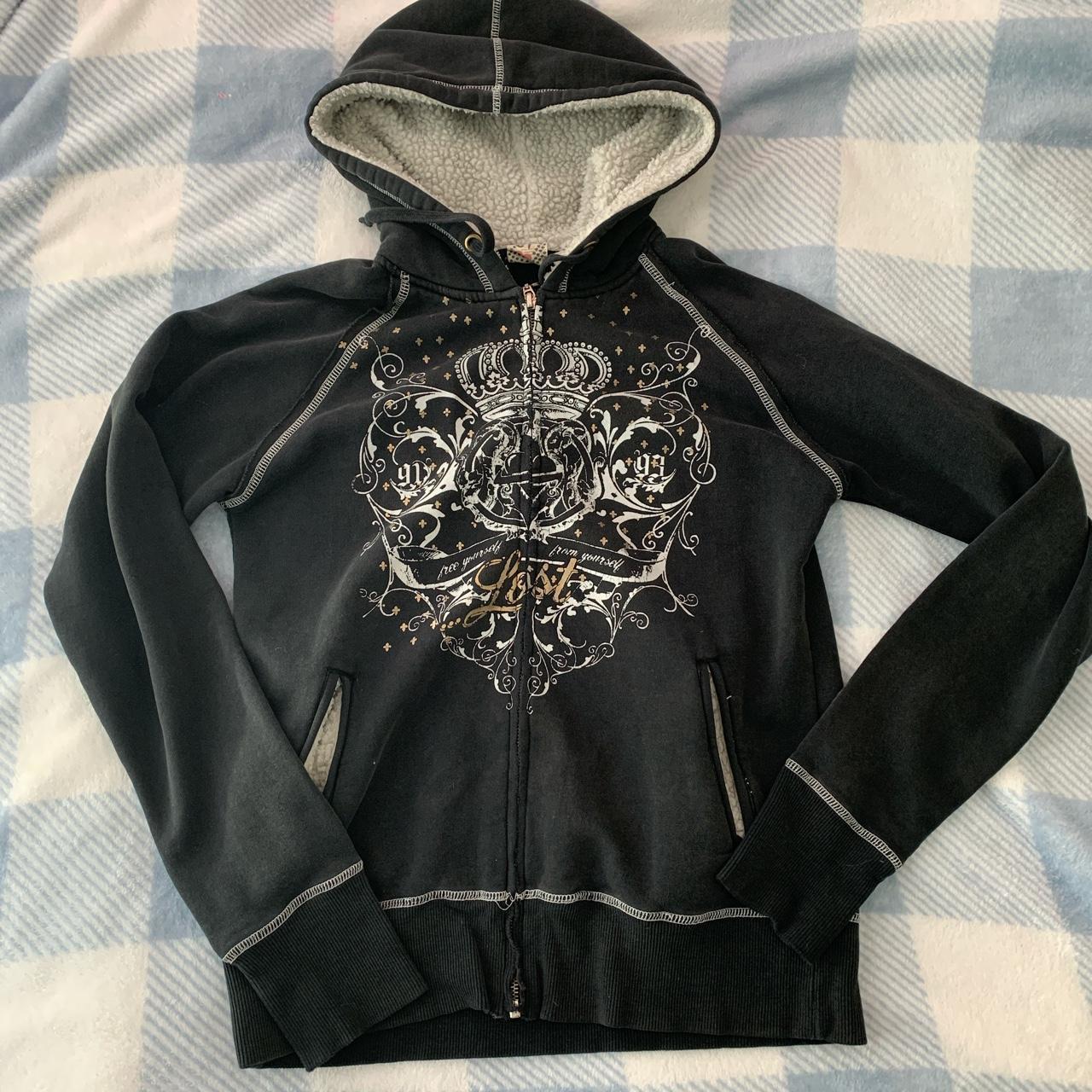 Lost Ink Women's Black and White Jacket