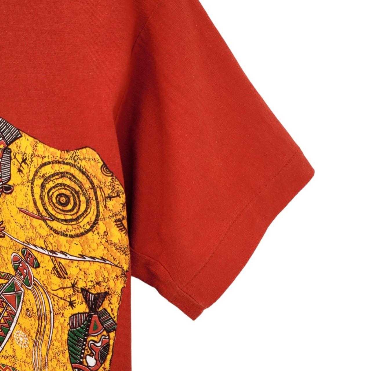 Men's Orange Tshirt Depop