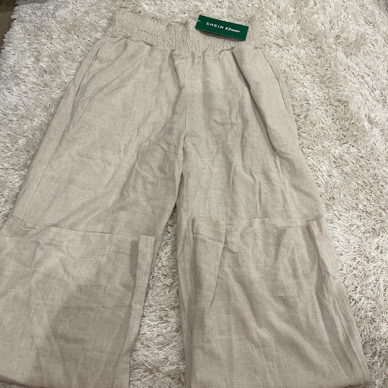 FLOWY BEACH PANTS🤍 - Depop