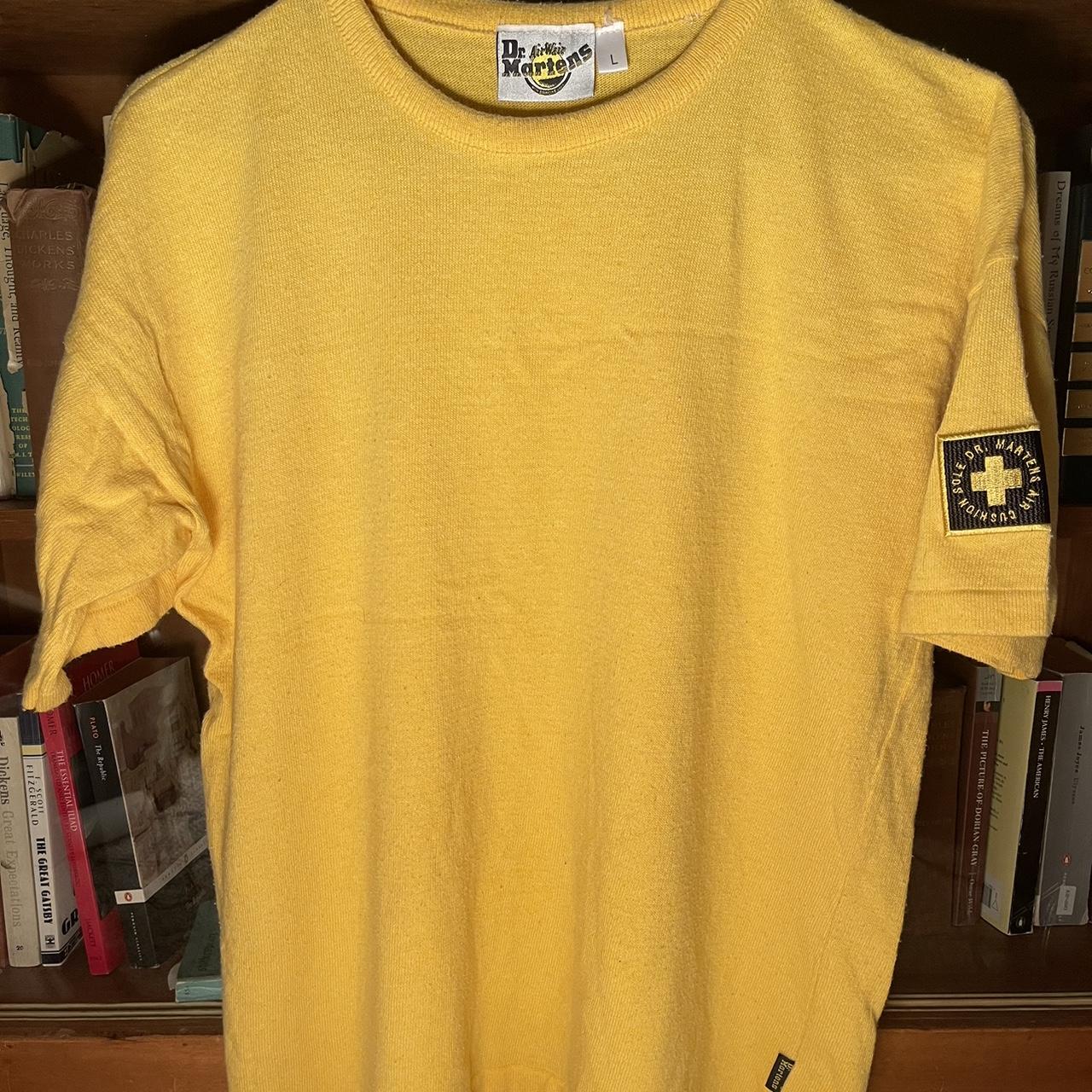 Dr. Martens Women's Yellow and Black Jumper