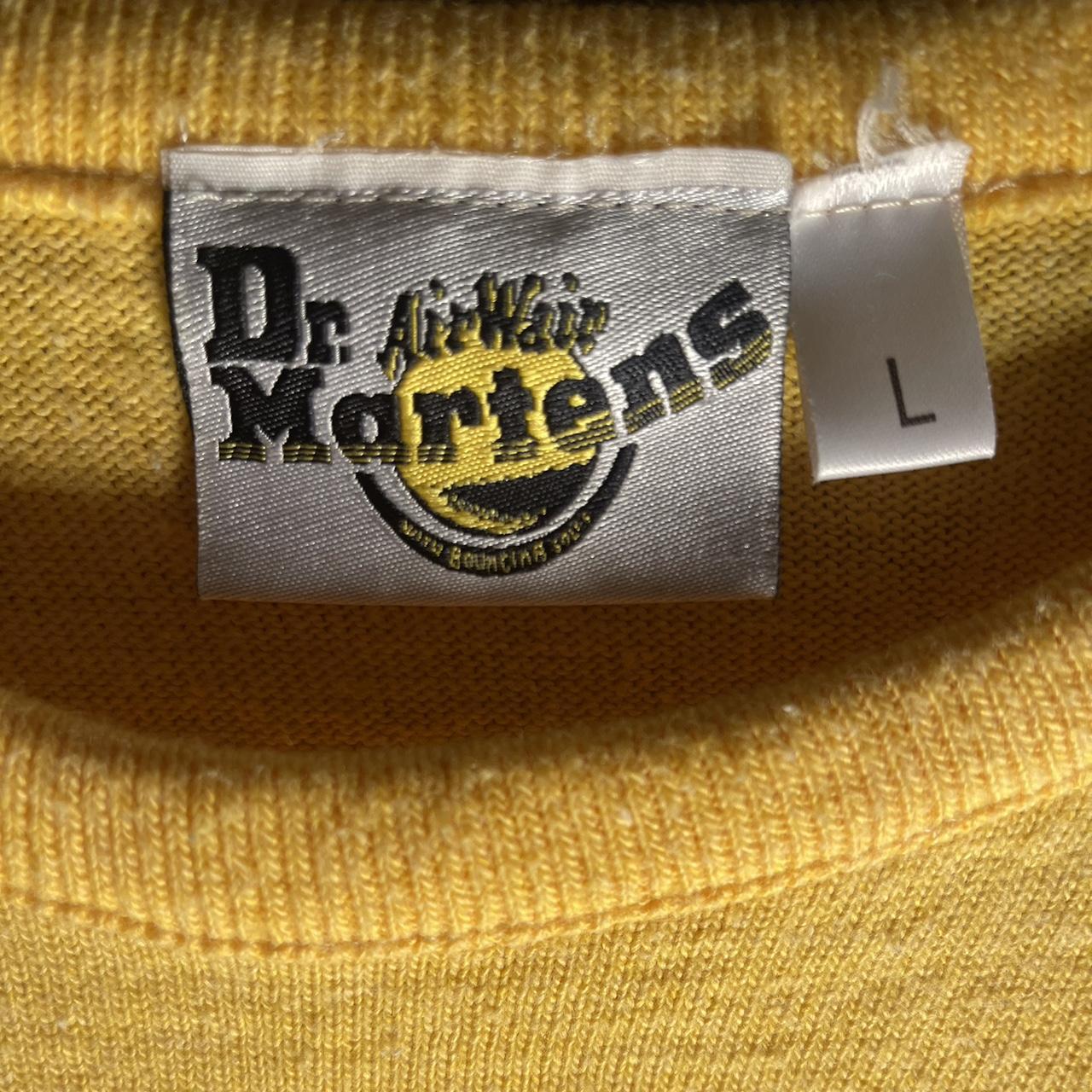 Dr. Martens Women's Yellow and Black Jumper (3)