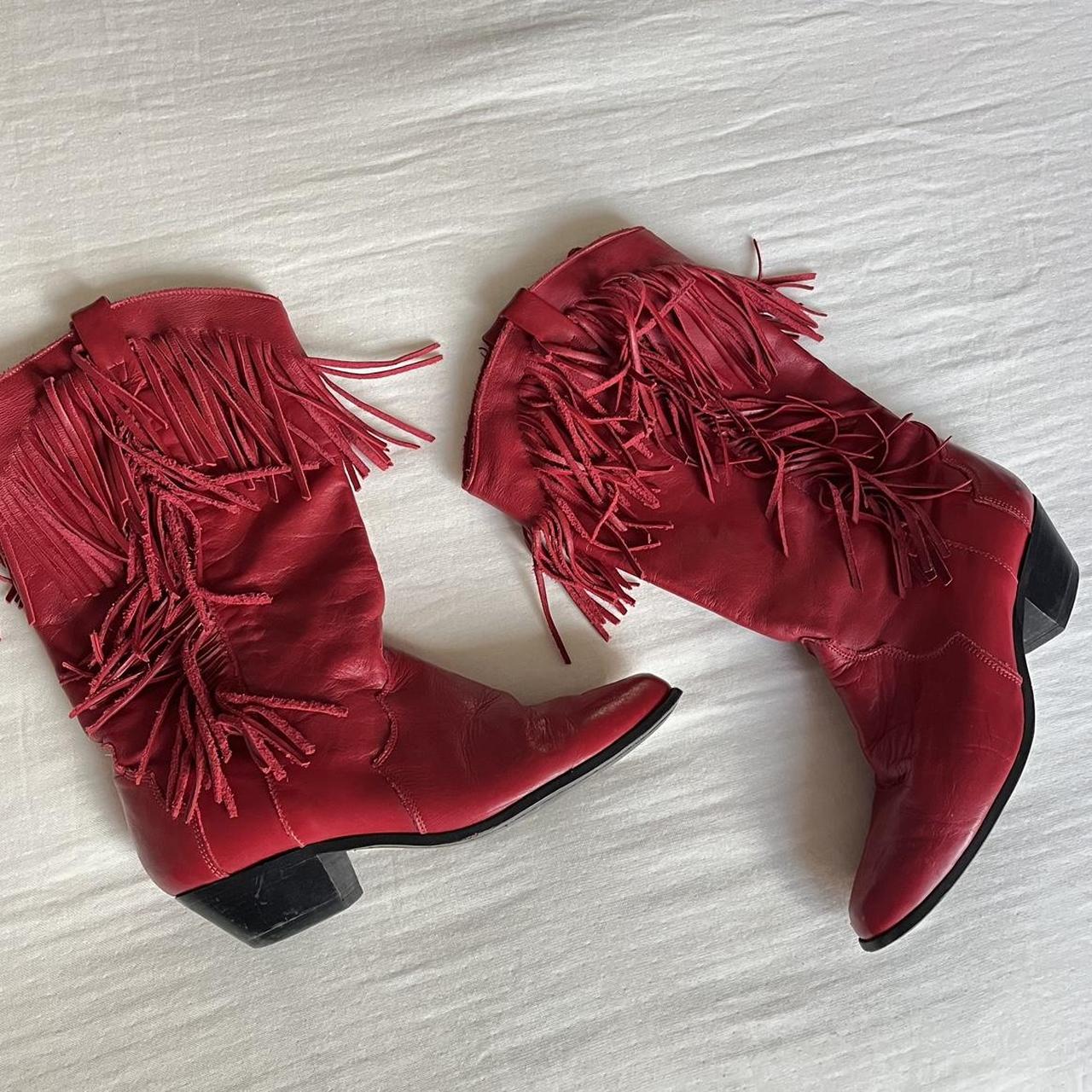 Dingo boots hot sale with fringe