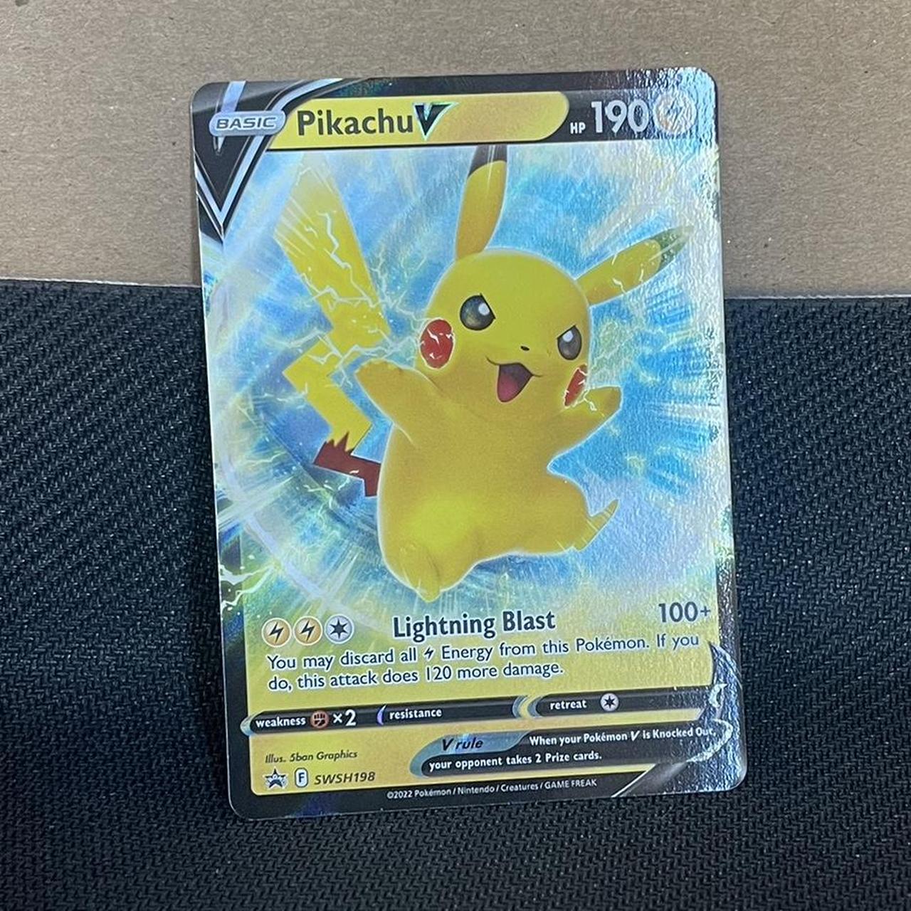 2022 Pikachu V Promo Card Alternate card card... Depop