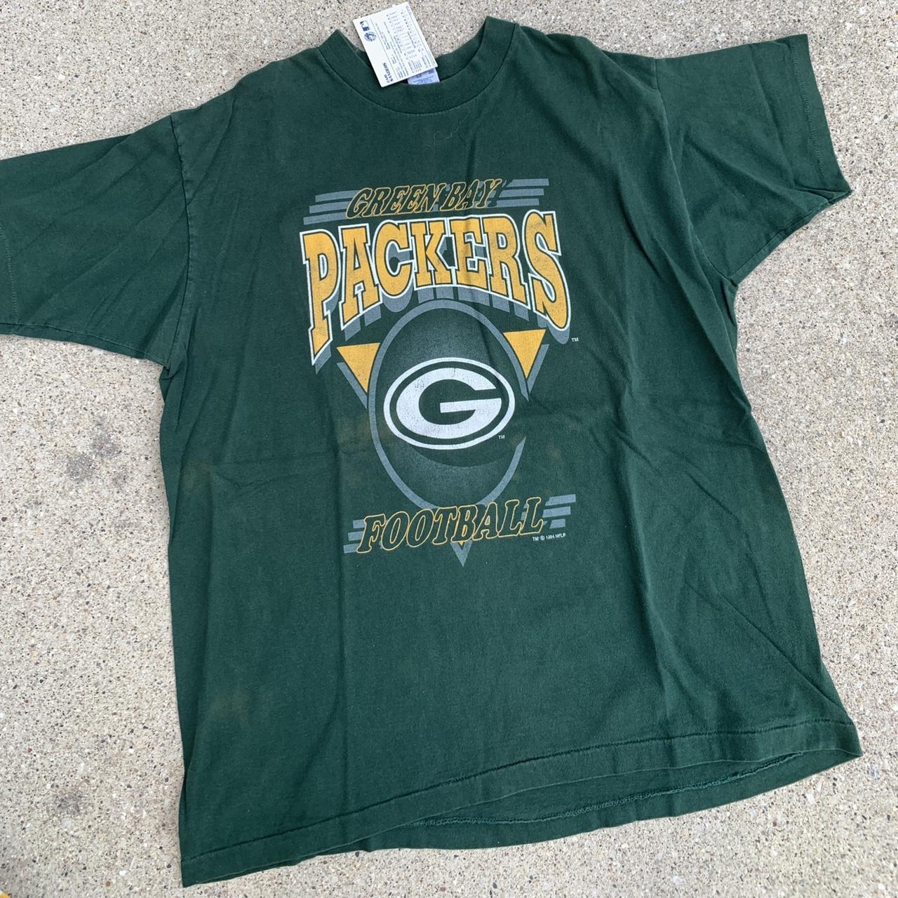 Unisex Vintage Faded Green Bay Packers Tee USA