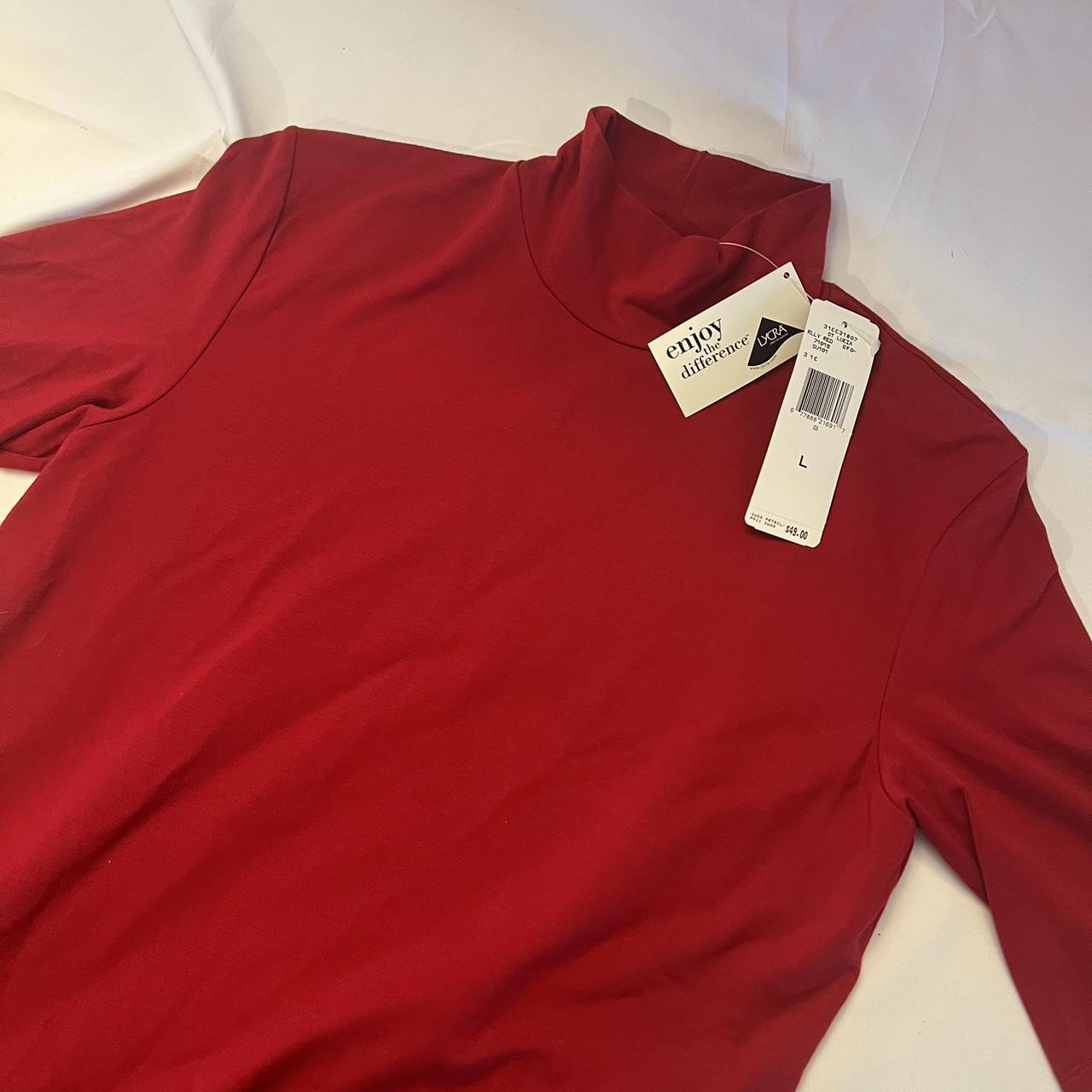 Ralph Lauren Women's Red Polo-shirts | Depop