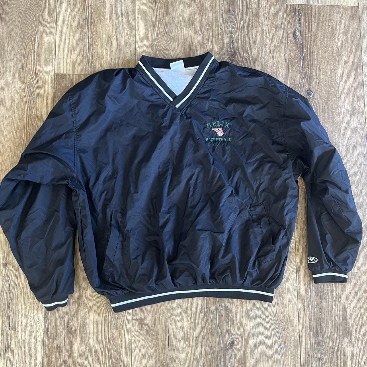 Vintage Rawlings Bomber Jacket with embroidered design! - Depop