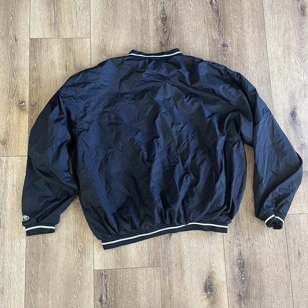 Vintage Rawlings Bomber Jacket with embroidered design! - Depop