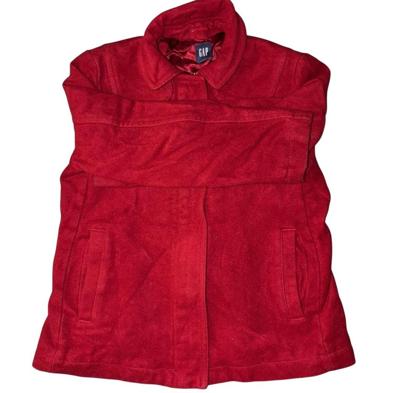 Gap Women's Jacket - Red - L – Composition: Outer… - image 1