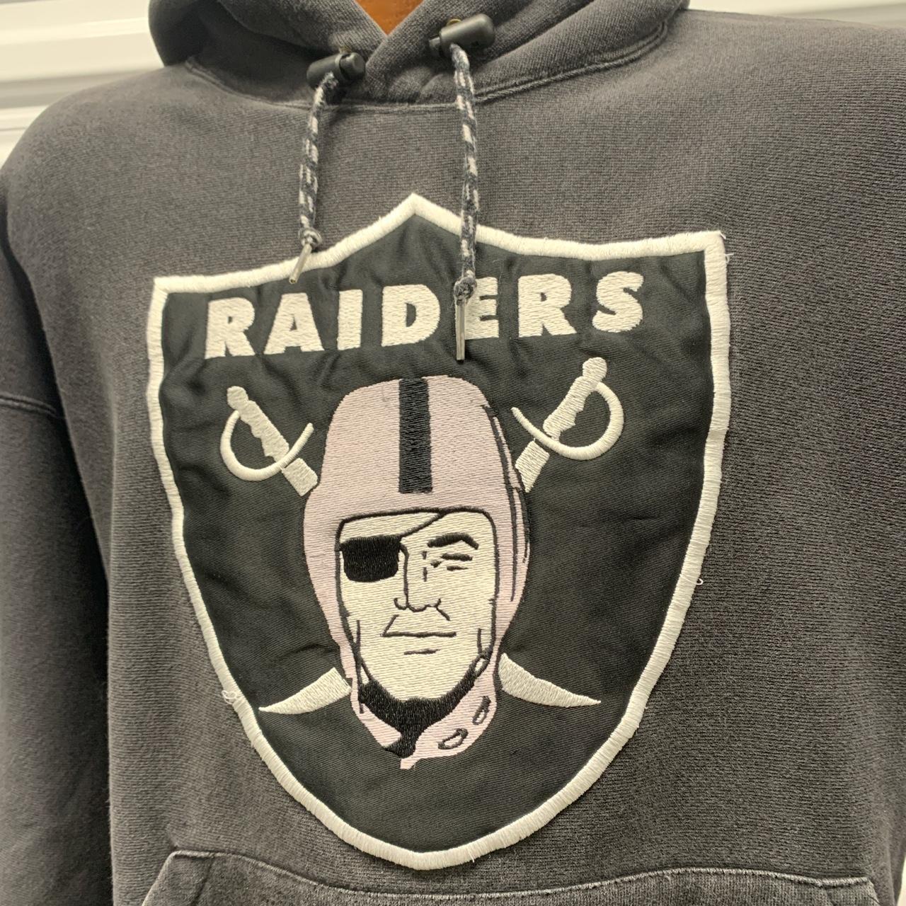 Vintage 1990s The Game LA Raiders Hoodie Nfl, Great