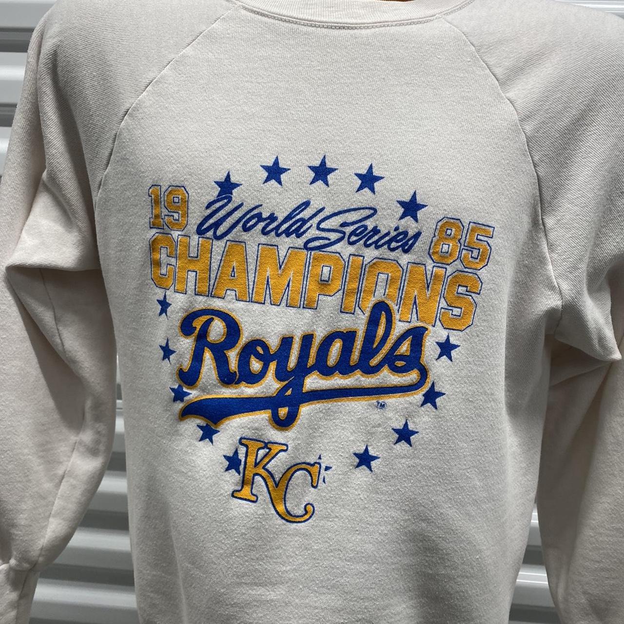 Vintage Kansas City Royals 1985 World Series - Depop