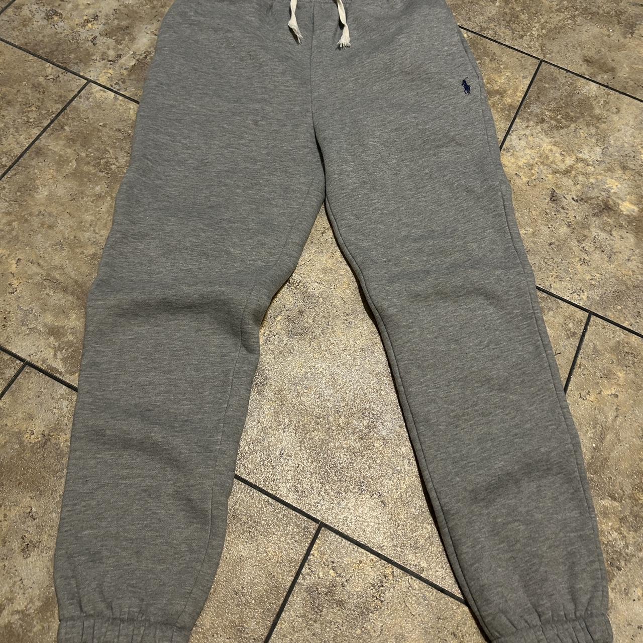 Mens grey ralph lauren on sale tracksuit