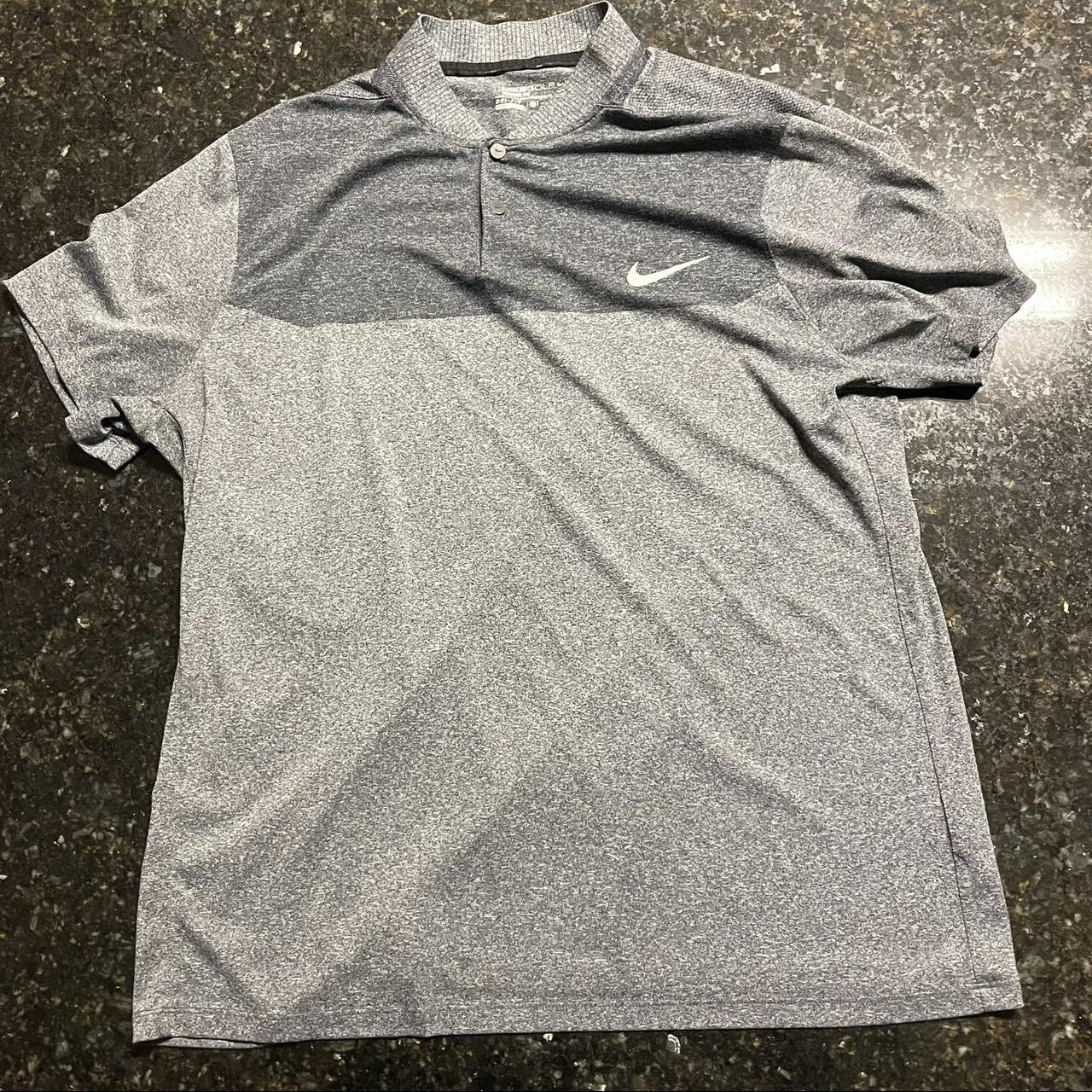 mens nike golf shirt large