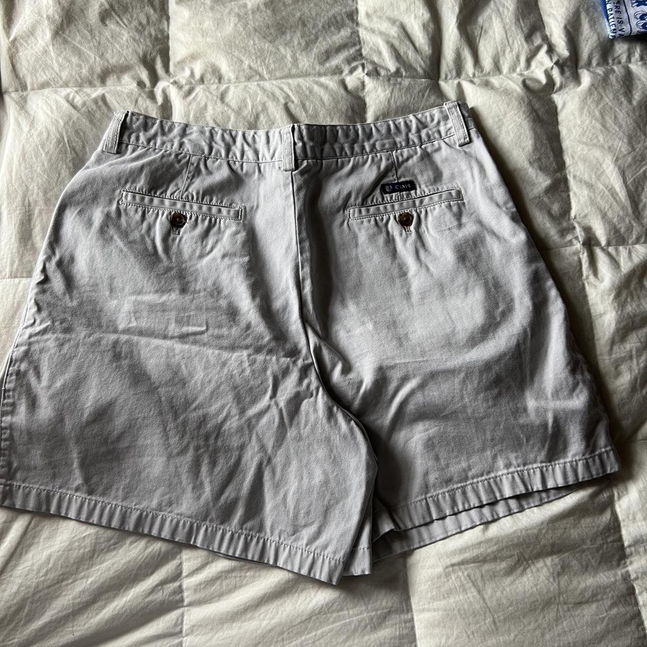 Chaps Men's Khaki Shorts Depop