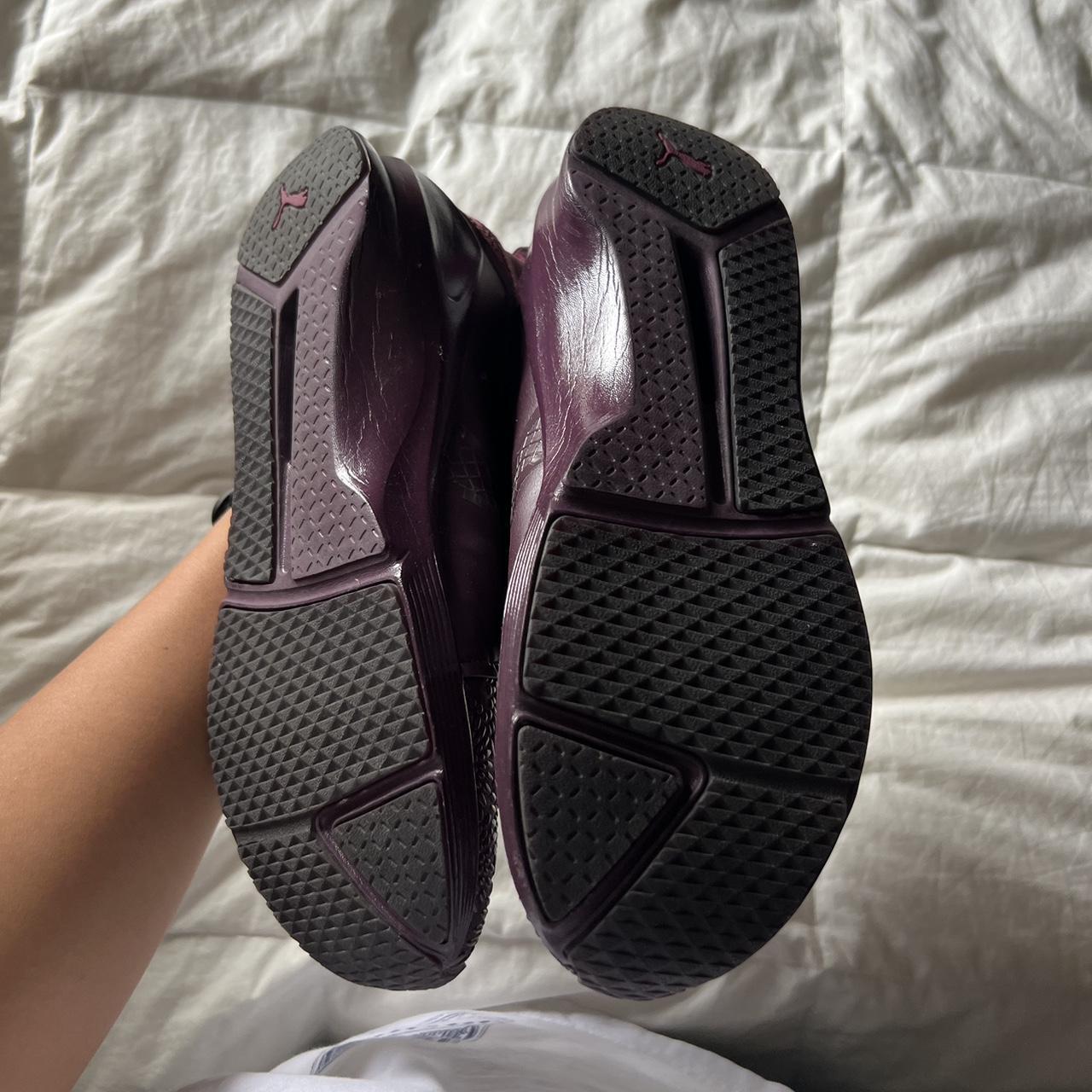 Puma Women's Purple Trainers Depop
