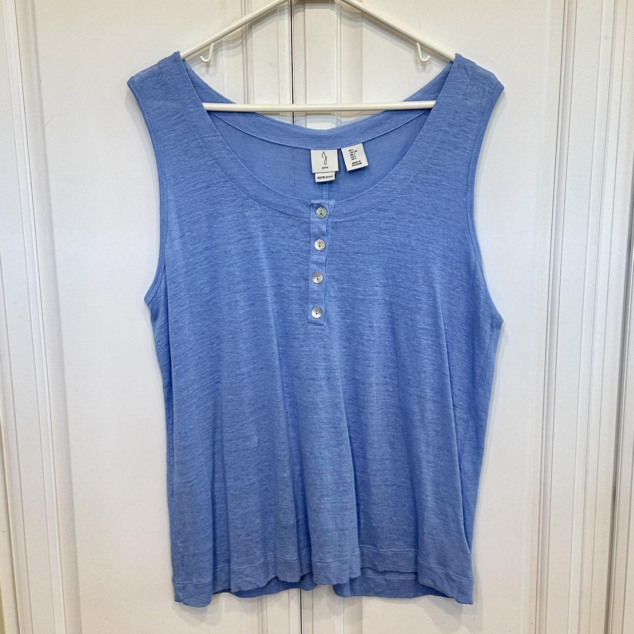 Joie Women's Blue Shirt | Depop