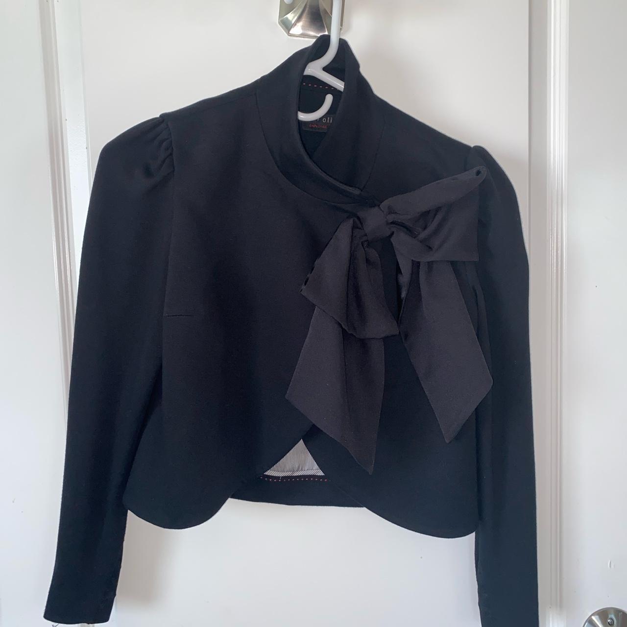 Alice and shop olivia bow jacket