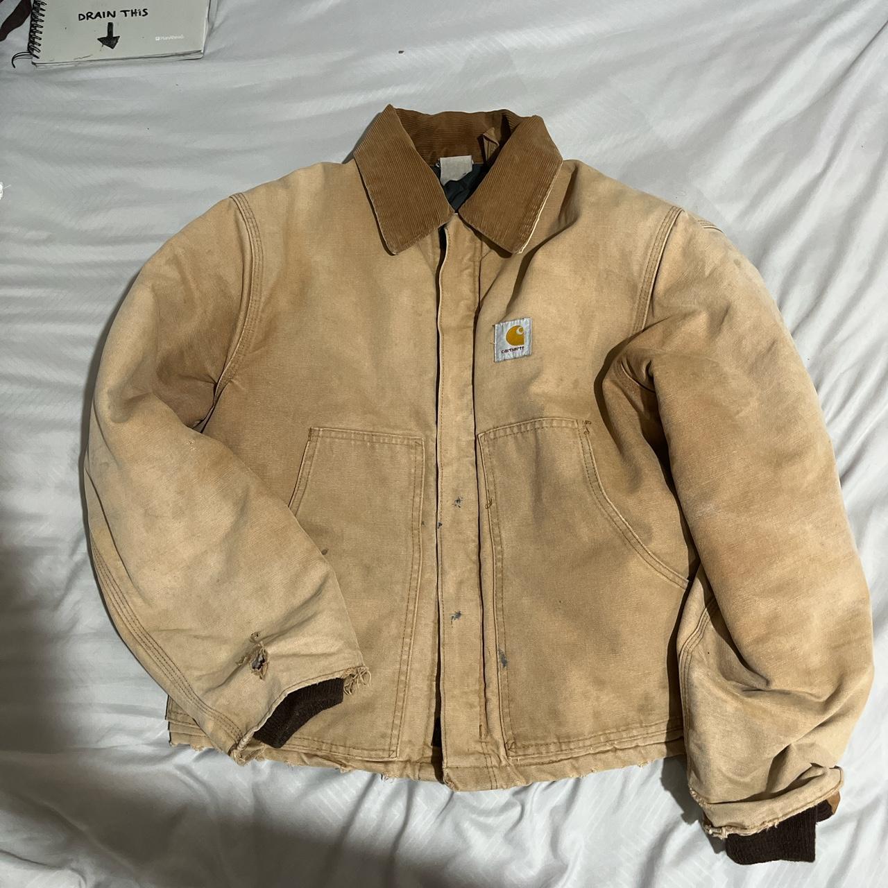 Carhartt jacket cheap stiff