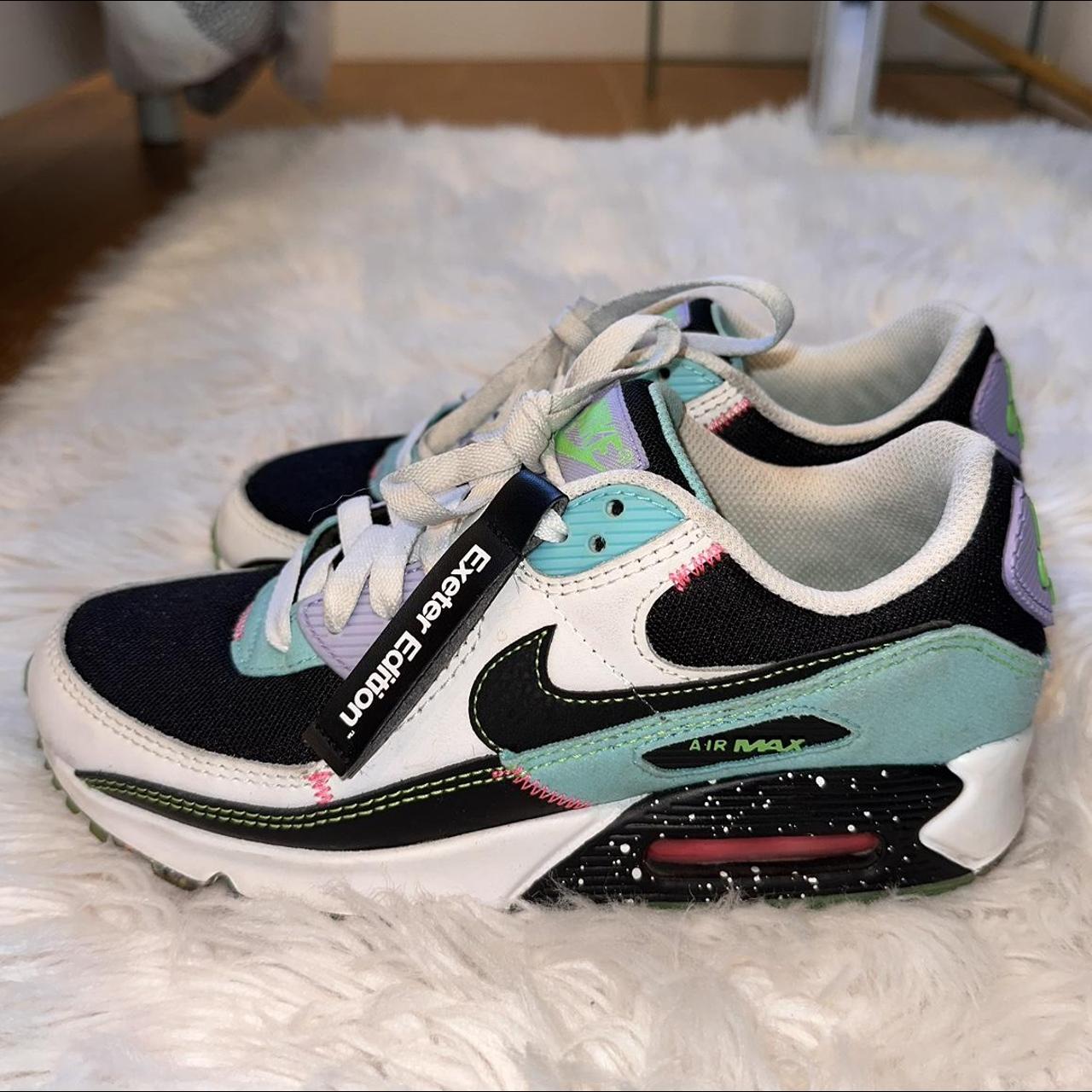 Nike Air Max 90 Exeter Edition Aurora Blue Black. Depop