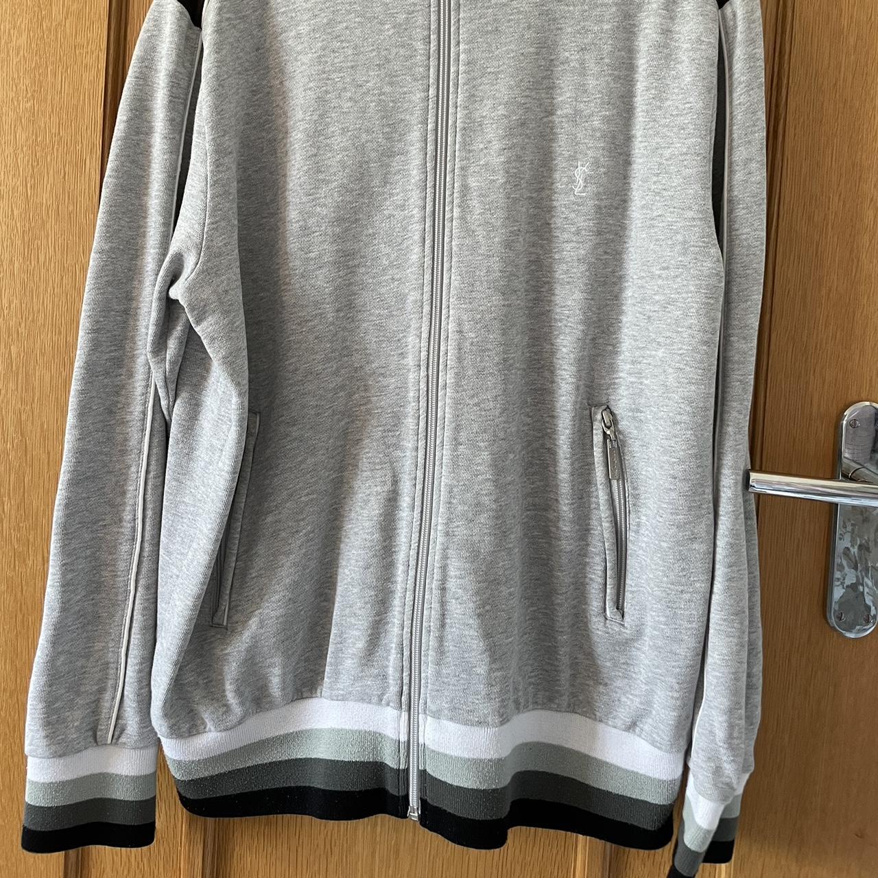 Ysl zip up tracksuit top Good condition Nice | Depop