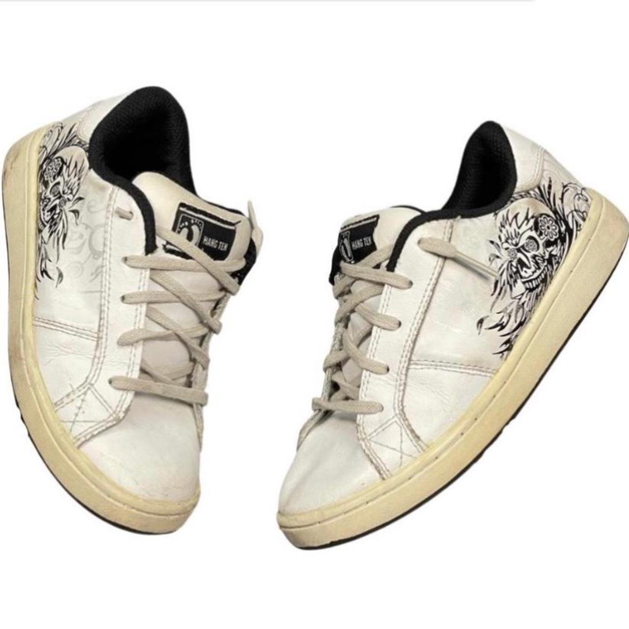 ☠️🖤 chunky skull skate shoes (REPOP FROM ALONE... Depop