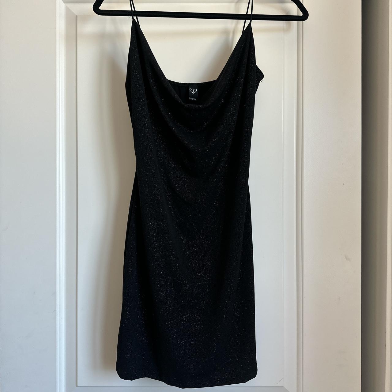 Windsor - black sparkle body con dress Size :... - Depop