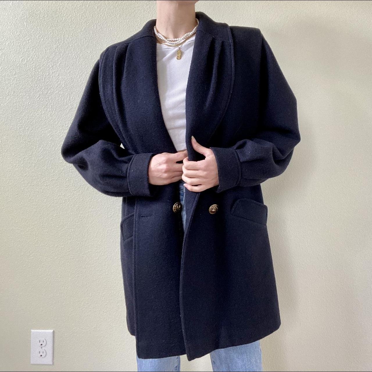 Donny Brook Women's Navy outlets Blue Long Coat