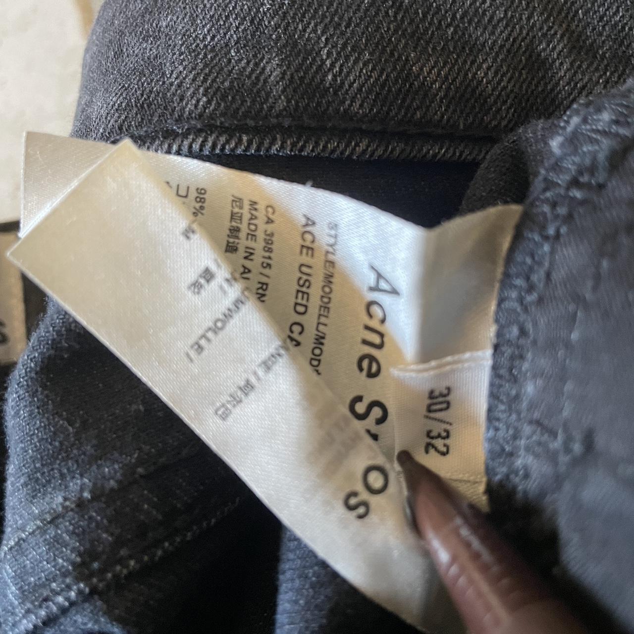 Acne studios best sale ace used cash