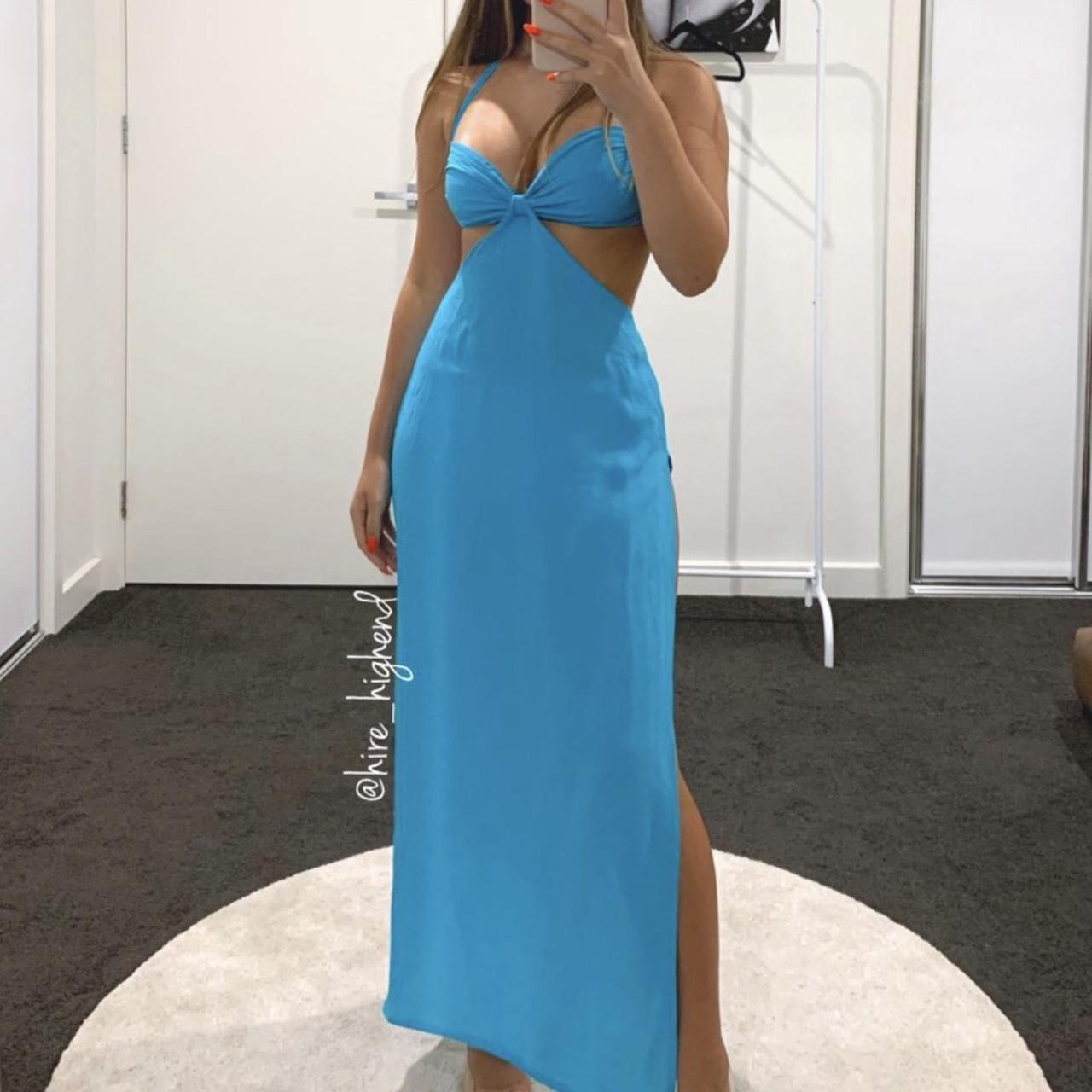 arcina ori orange dress