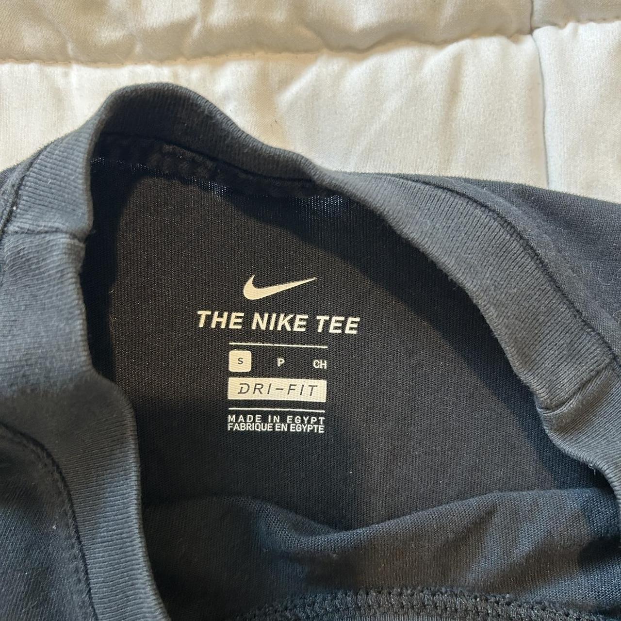 multi colored nike shirt